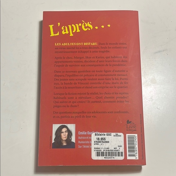 L'après Novel by Emilie Ouellette - Picture 2 of 2